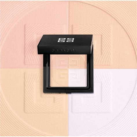 givenchy pressed powder|Givenchy translucent clear powder.